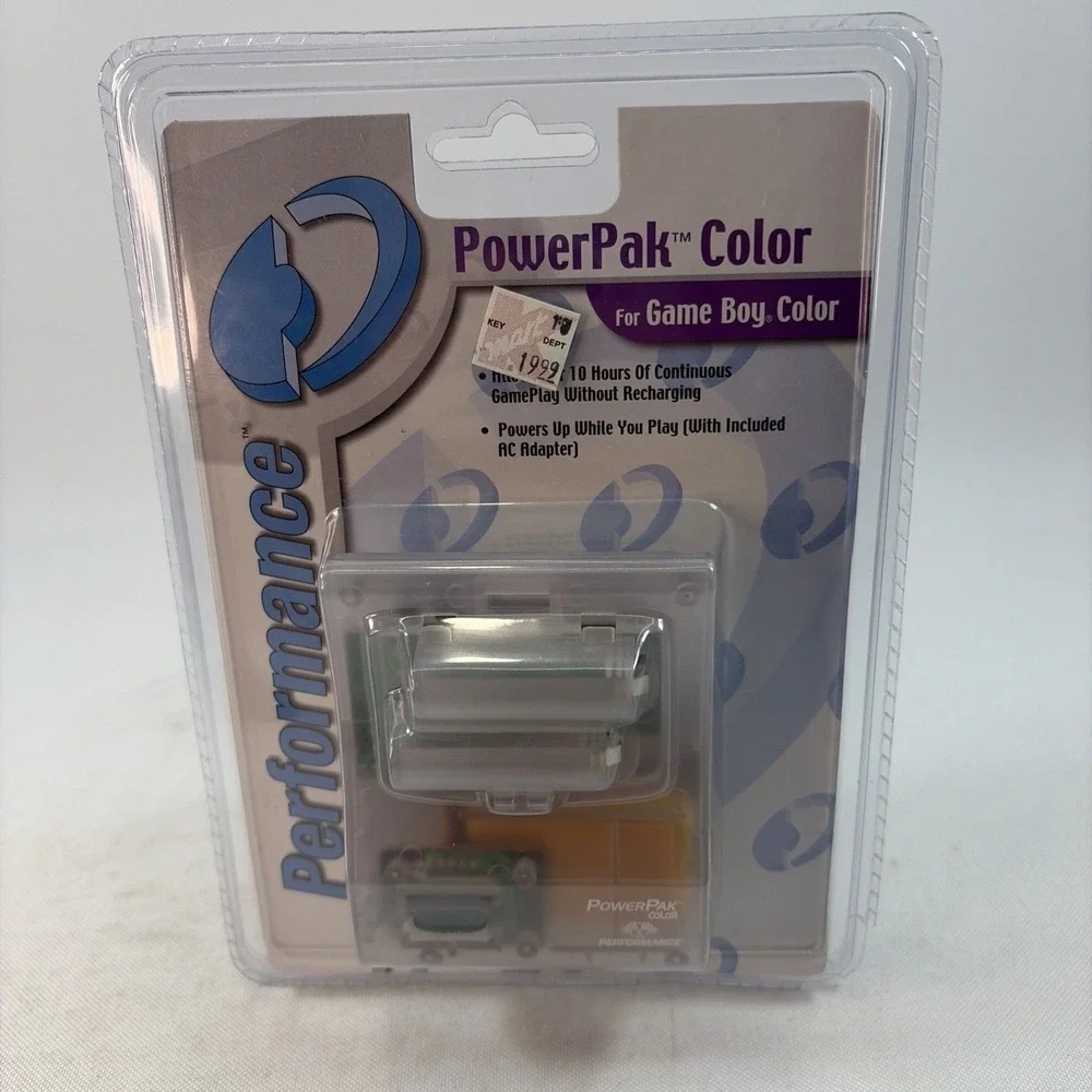 Game Boy PowerPak Color Performance accessory (2000) New Deadstock NOS Sealed